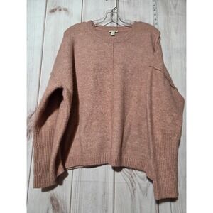 Legendary‎ Outfitters Dusty Rose Knit Oversized Crewneck Sweater XXL